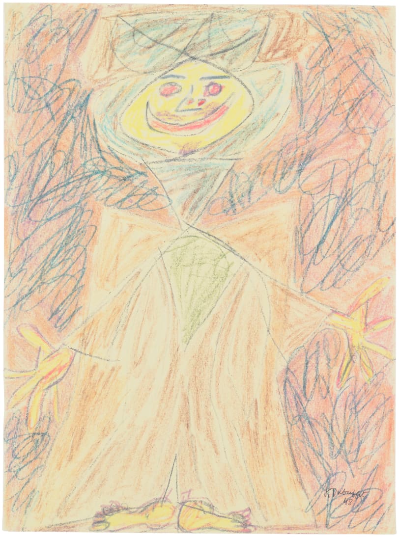 Jean Dubuffet, Arabe, 1948