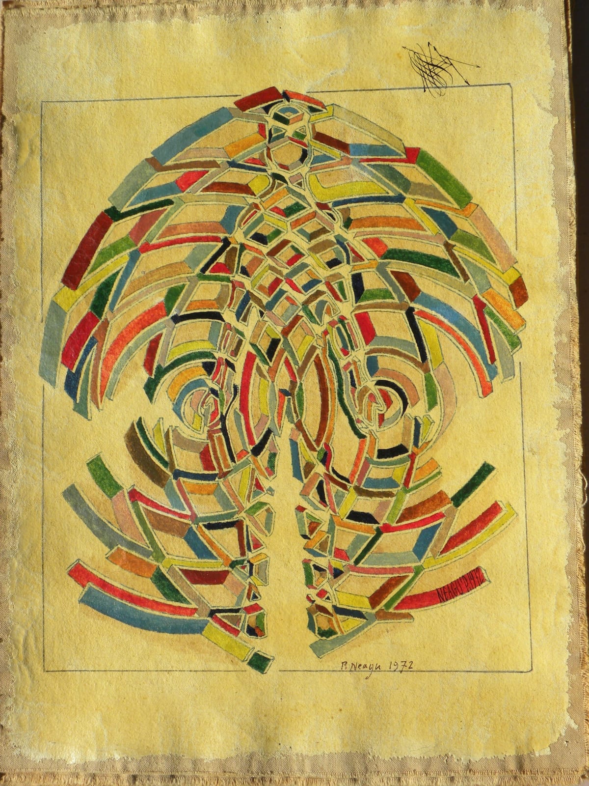 Paul Neagu, Human 54 Cells, 1972