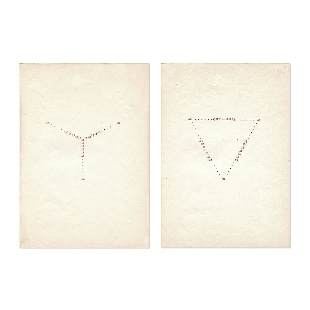 Decebal Scriba, Vector sculptures 04, 1973