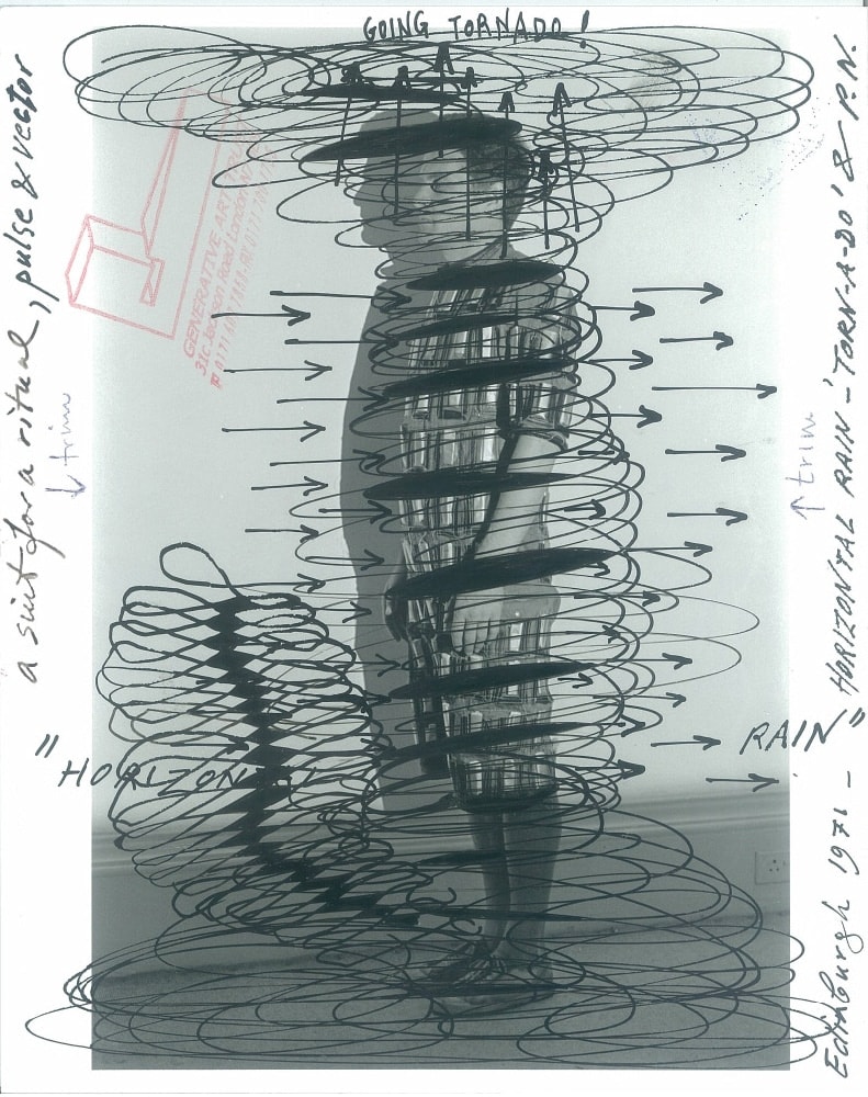 Paul Neagu, Horizontal Rain, 1971