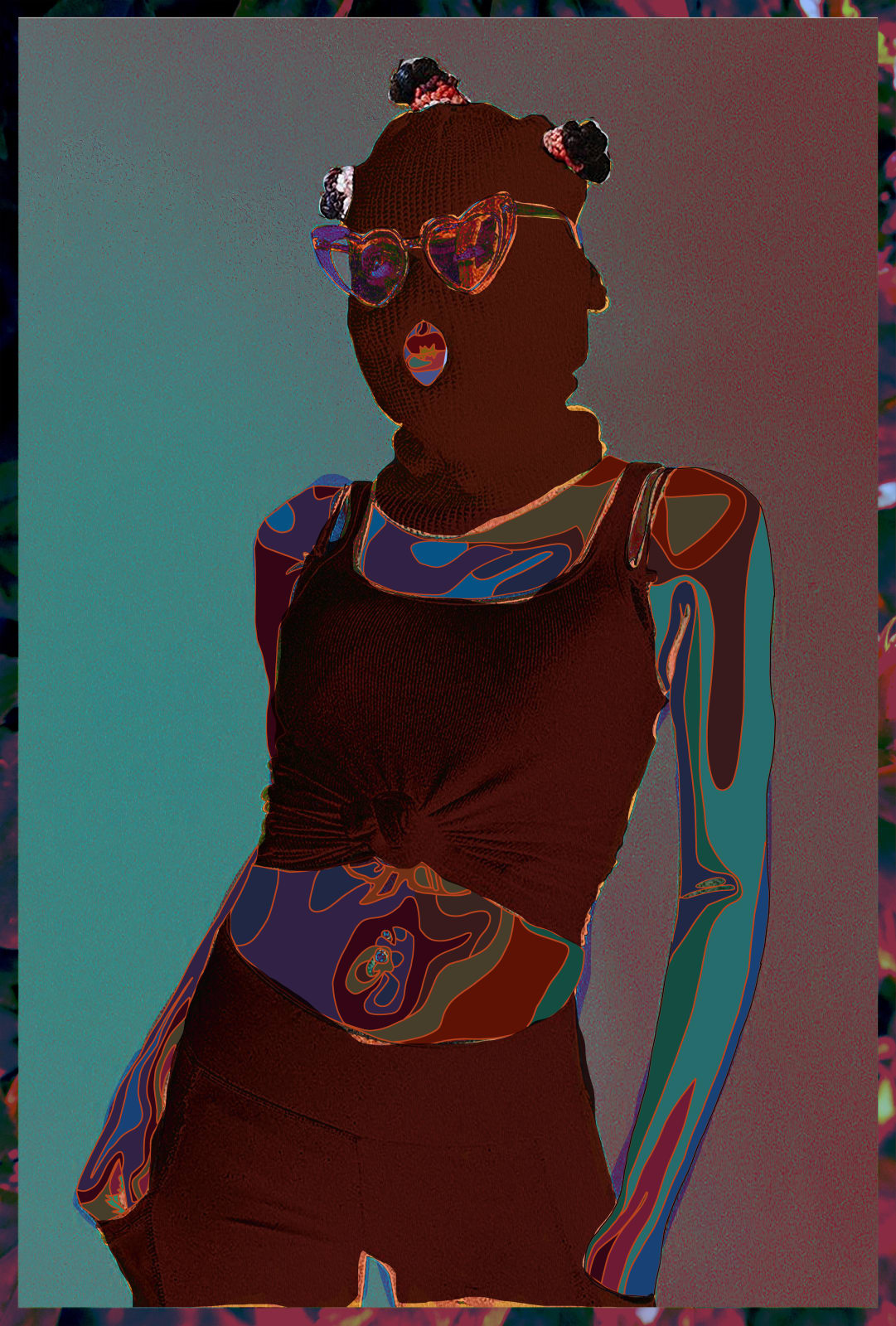 Amani Lewis, WHAT IT DO BABY!? Portrait of Baby Kahlo (Proverbs 20:12-13), 2020