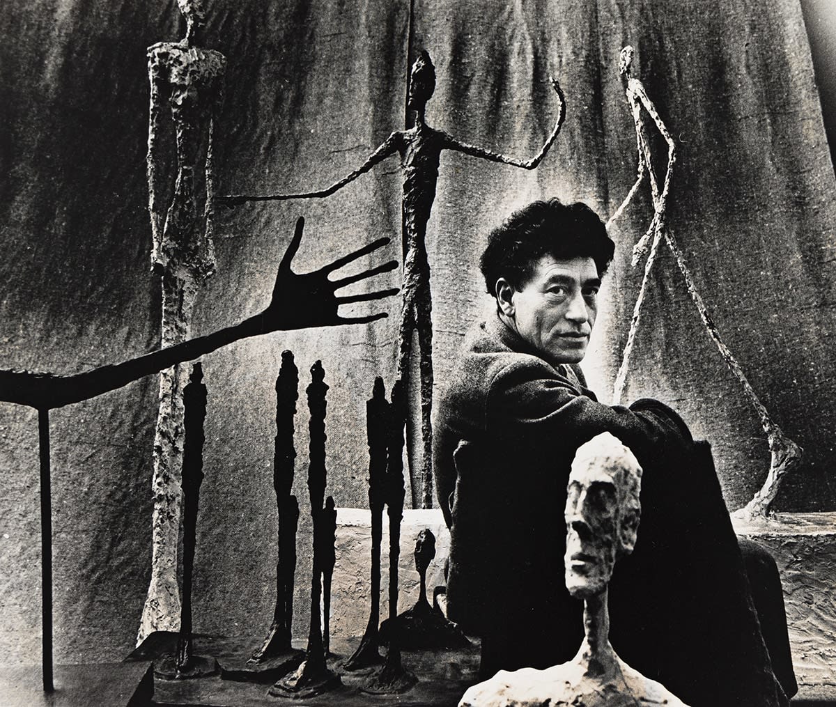 Gordon Parks, Portrait of Alberto Giacometti, 1951, printed 1997