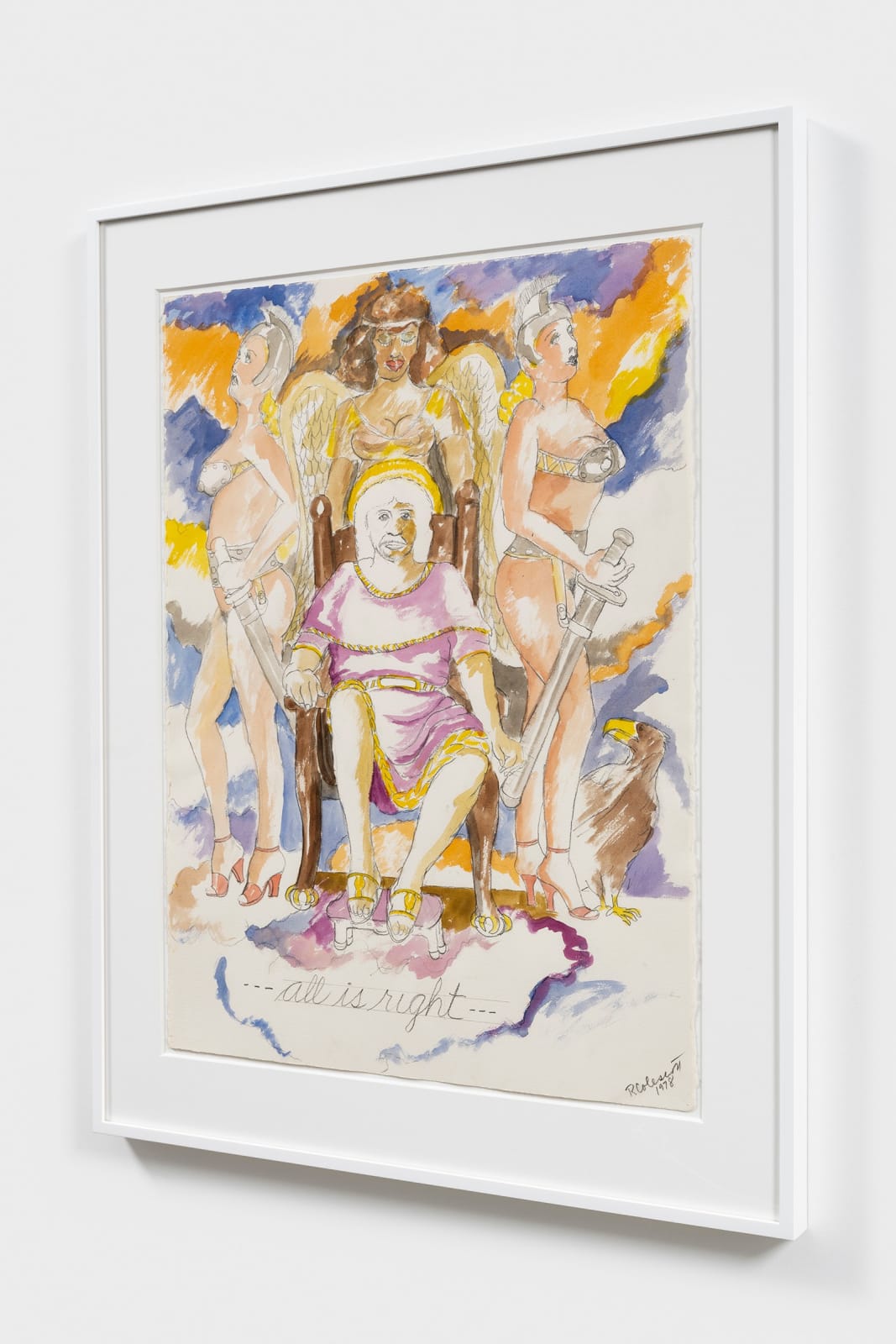 Robert Colescott, All is right, 1978