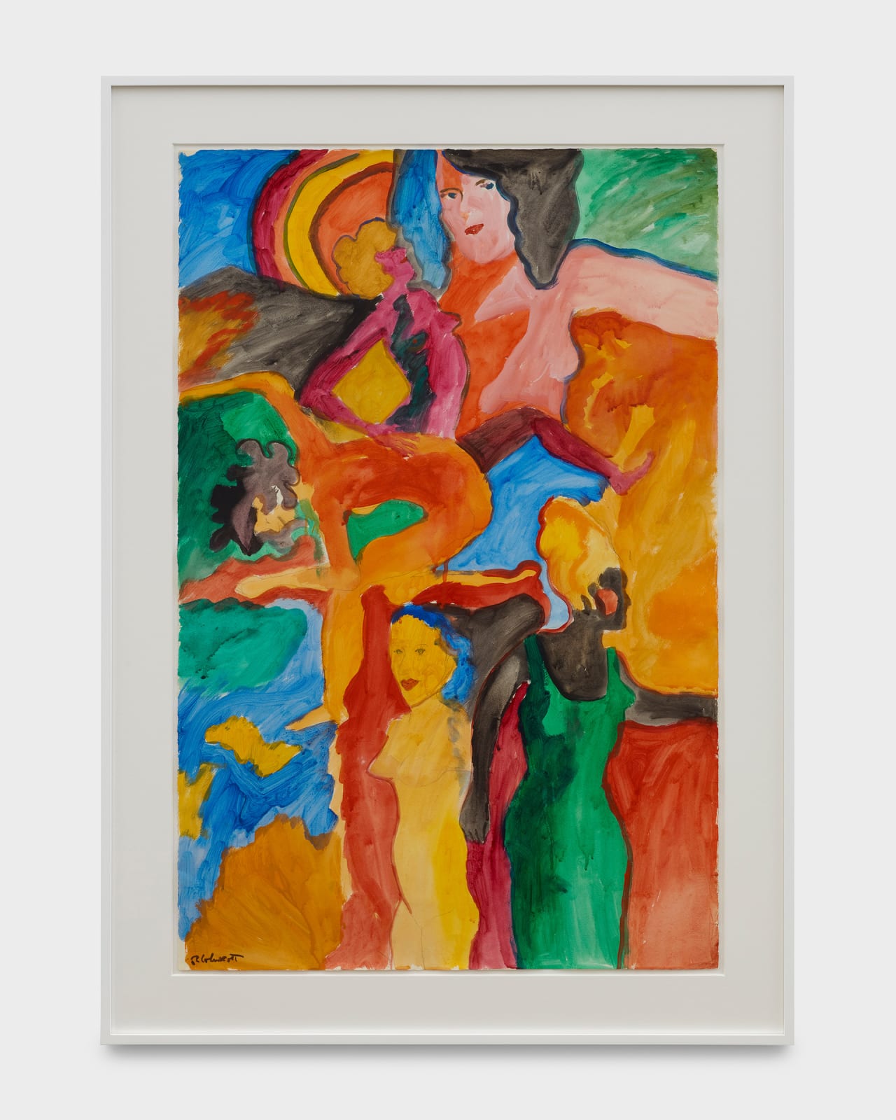 Robert Colescott, Untitled, c. 1968