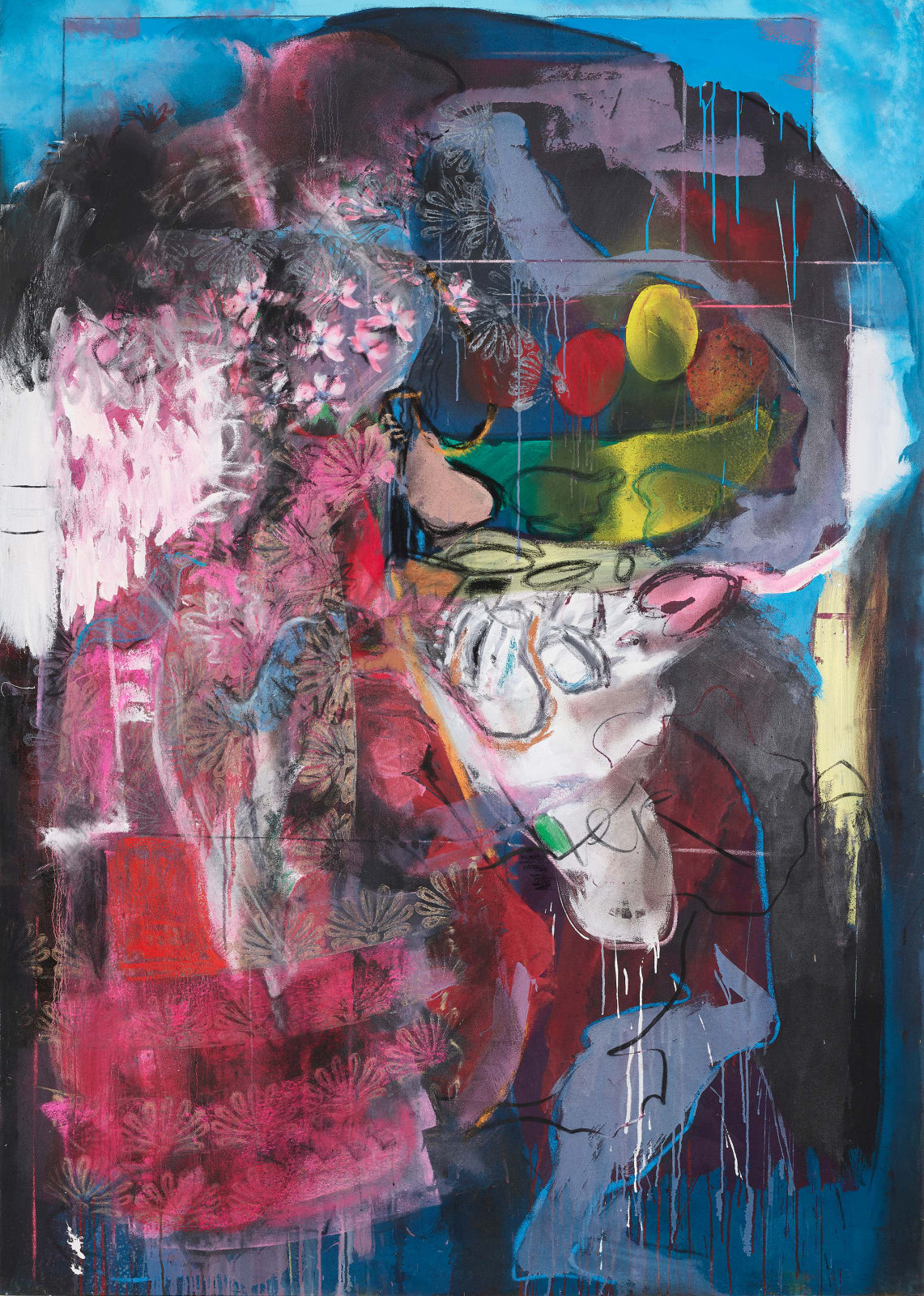 Mary Lovelace O'Neal, TID - Flowers and Still Life, Who Expected It, circa 1990s