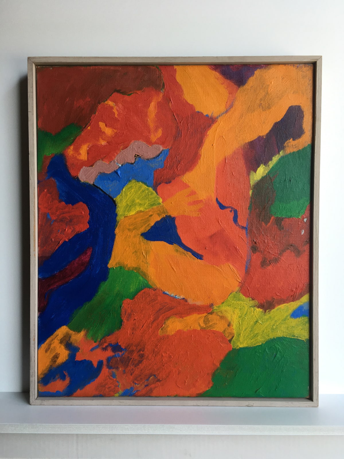 Robert Colescott, Composition #10 - Tumbling Figures and Modes, 1968