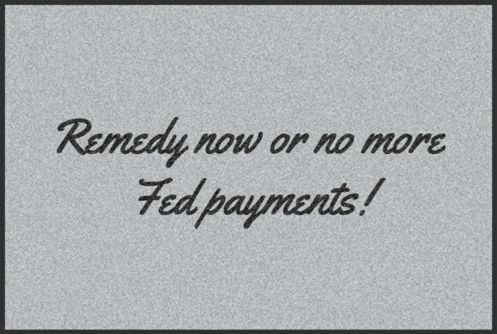 Sophie Kovel, Welcome (Remedy now or no more Fed payments!), 2018-2021