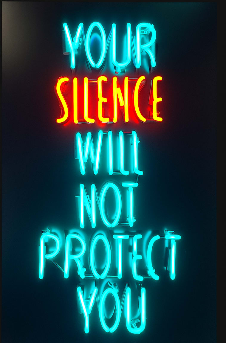 Lola Flash, Your Silence Will Not Protect You, 2023