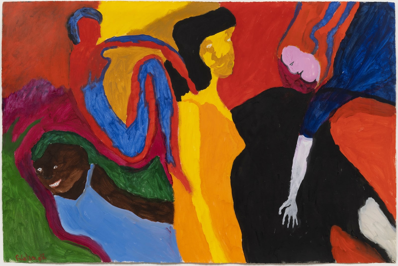 Robert Colescott, Untitled, c. 1968