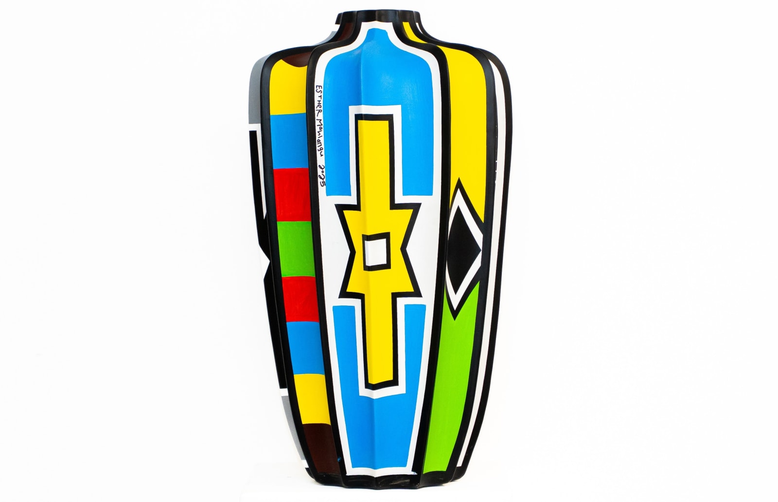 Dr. Esther Mahlangu, Ndebele Abstract, 2025