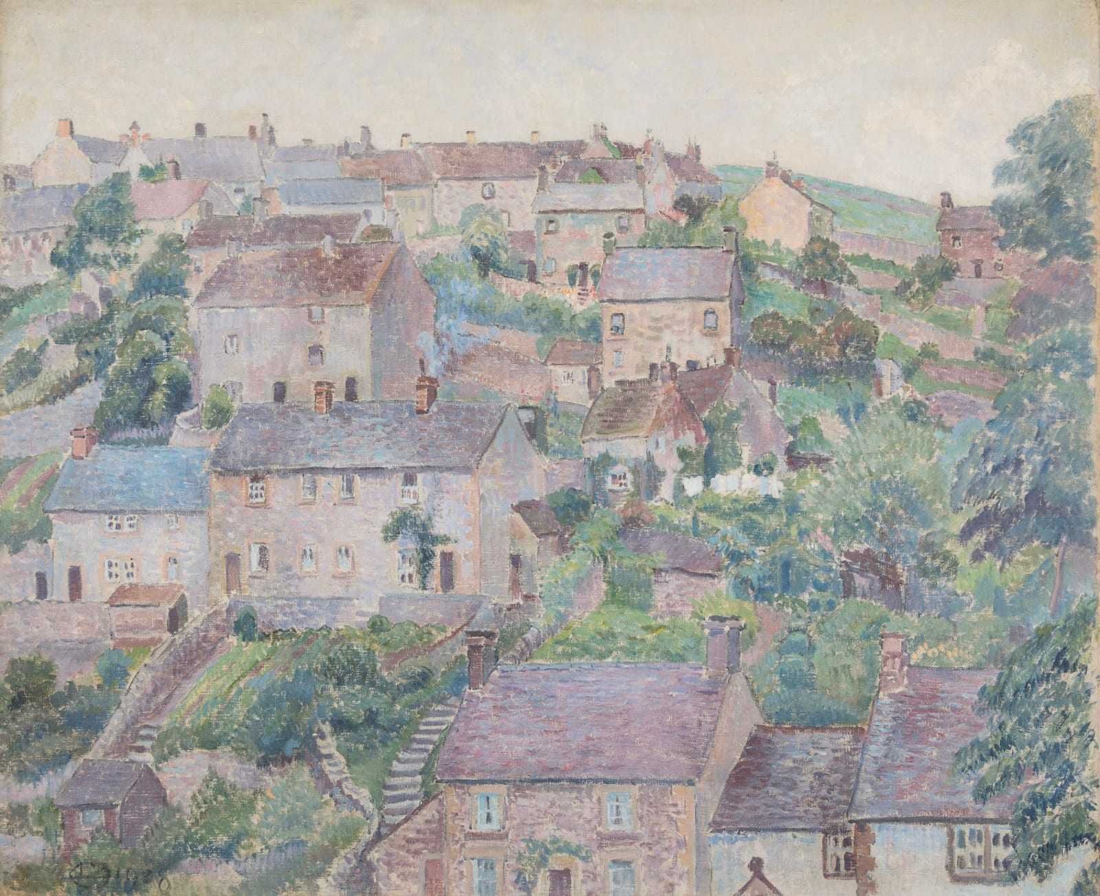 Lucien Pissarro, Coldwell End, Youlgreave, 1928