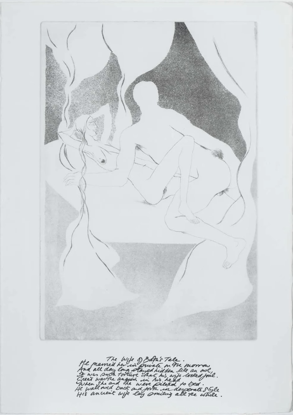 Elisabeth Frink, The Canterbury Tales II, The Wife of Bath's Tale, 1971-2