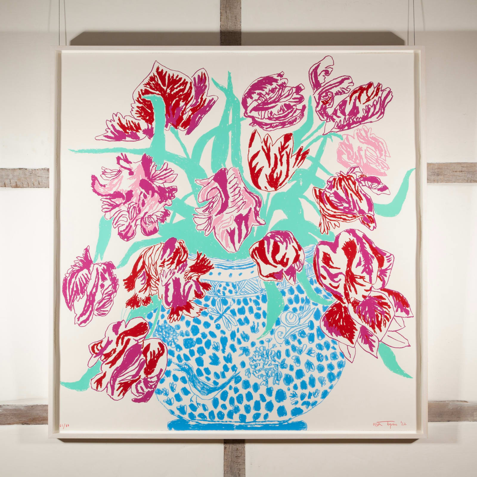 Oisin Byrne, Large Cut Flowers, 2023