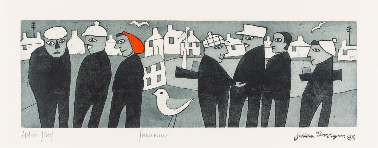Julian Trevelyan, Fishermen, 1977-78