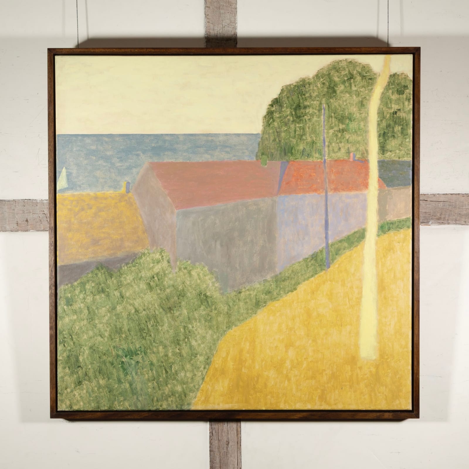 Nicholas Turner, Landscape Cadaqués Sail Boat, 2024