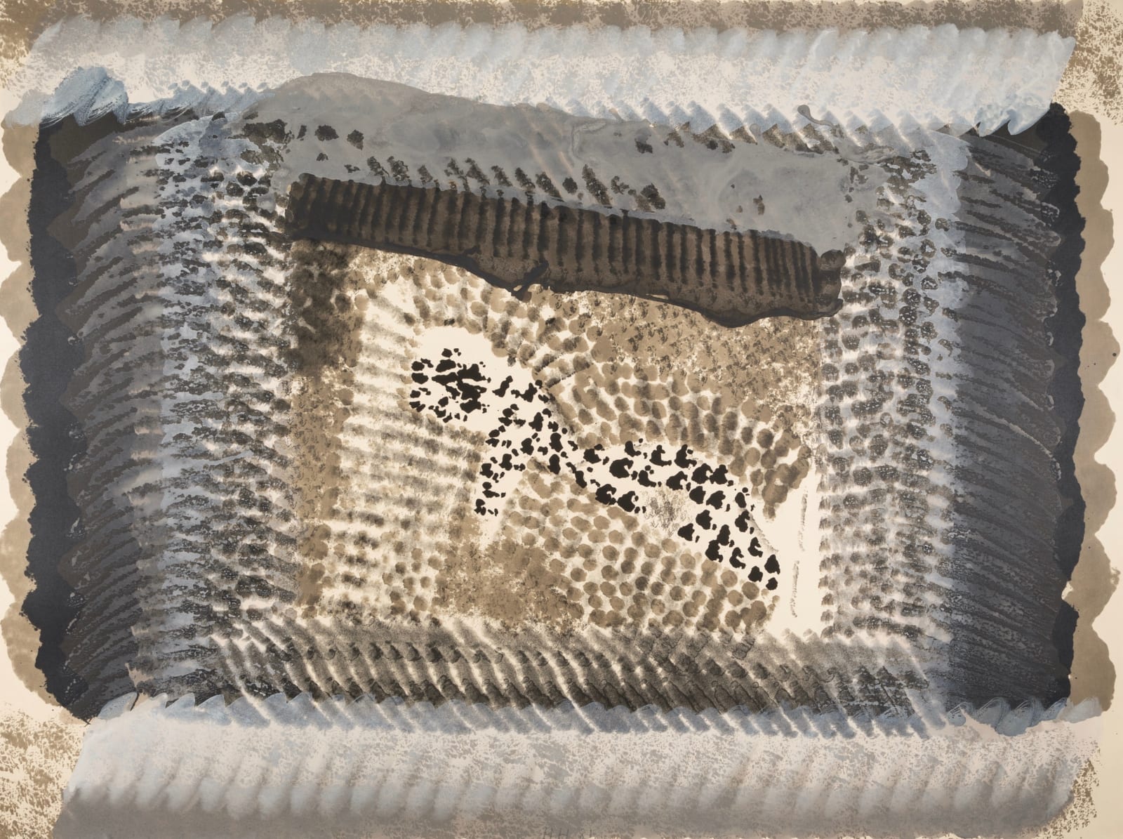Howard Hodgkin, One Down, 1981-1982