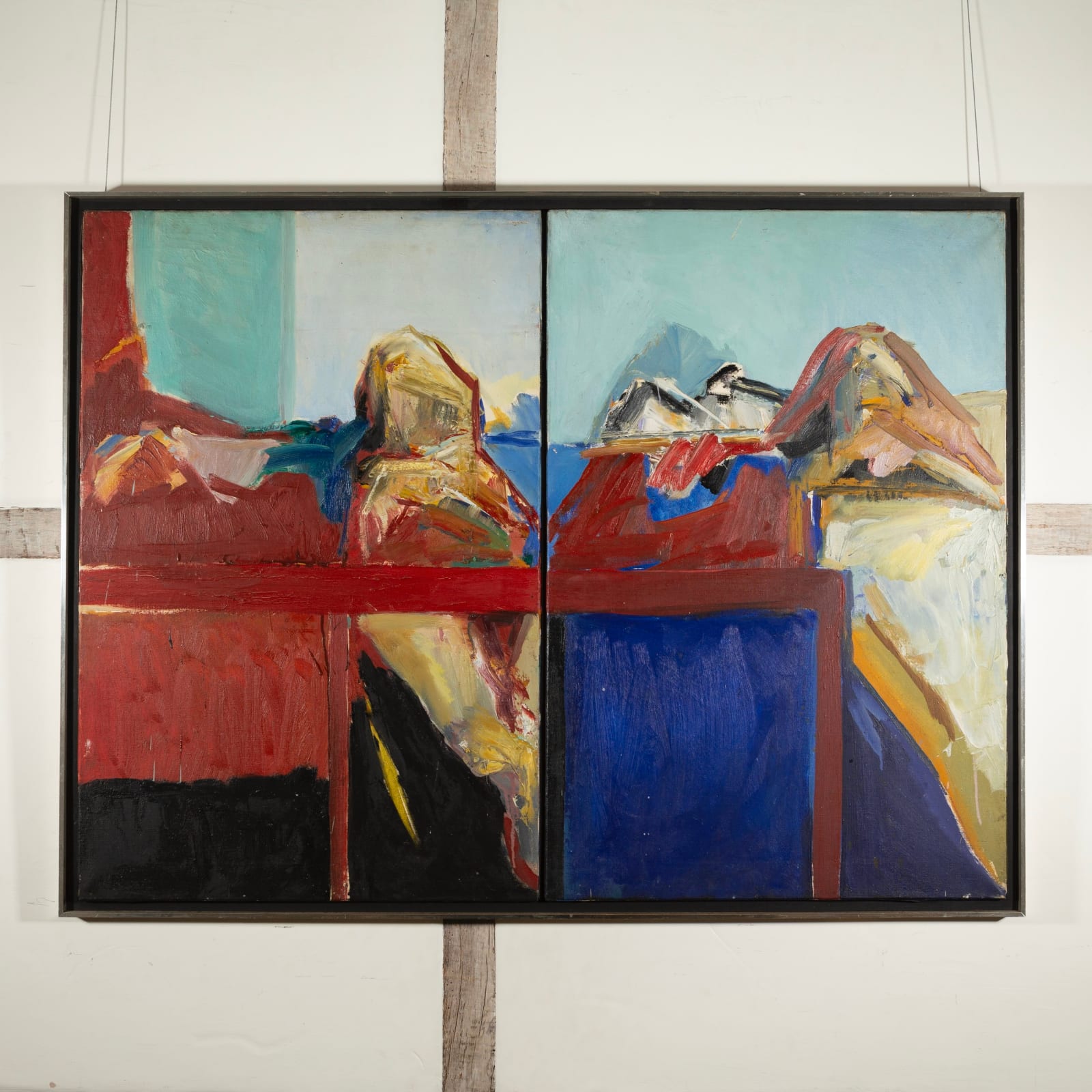 Patrick Procktor, Reclining Figures I and II, 1962