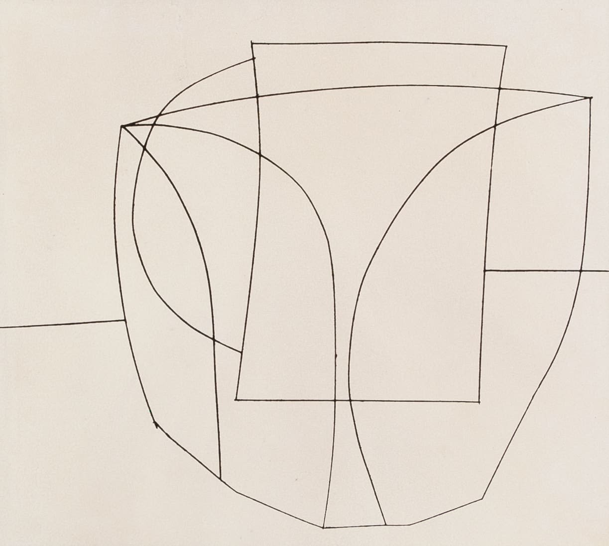 Ben Nicholson, Crystal, 1967