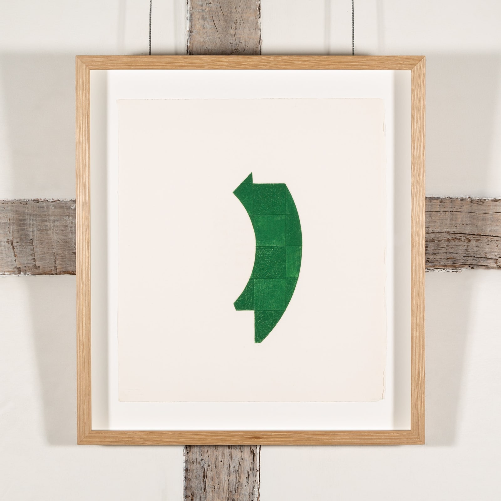Stephen Buckley, Untitled (Green), 1979