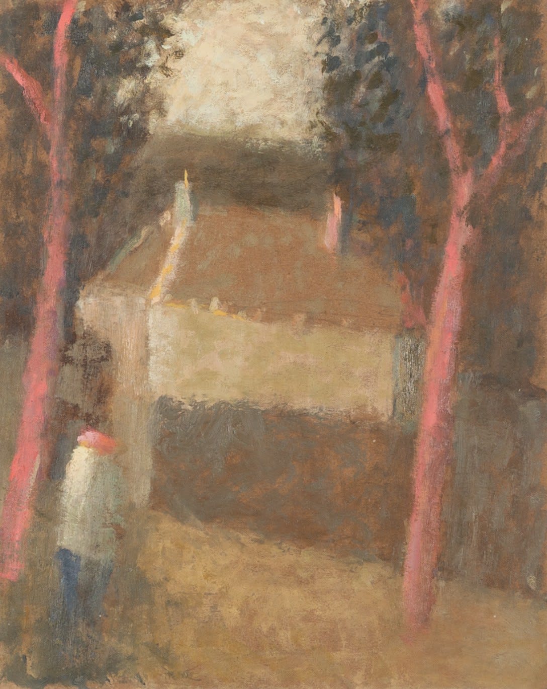 Nicholas Turner, Passing figure at Ceret, 2024
