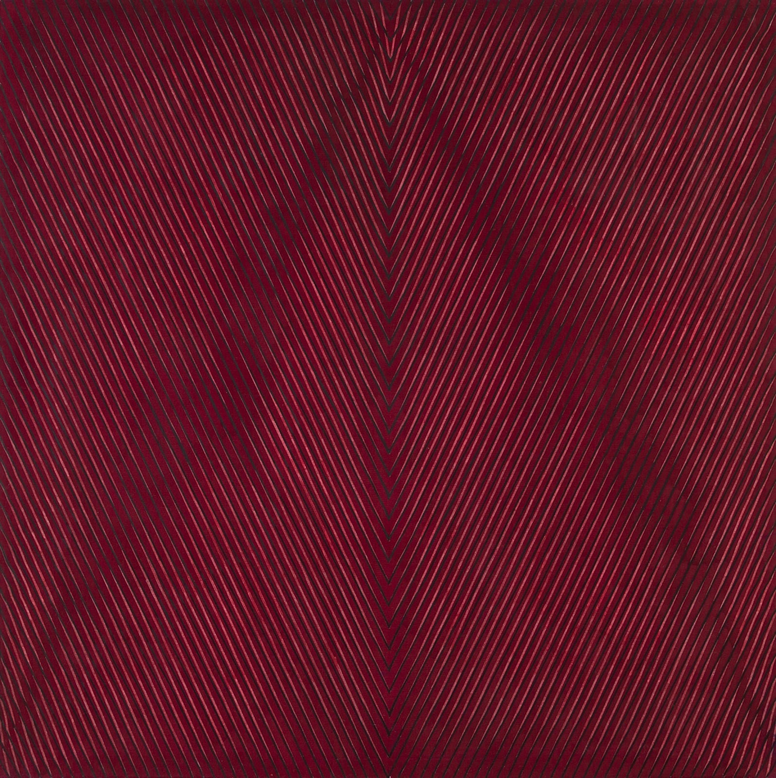 Richard Allen, Untitled, Moire Painting (EM3), 1966