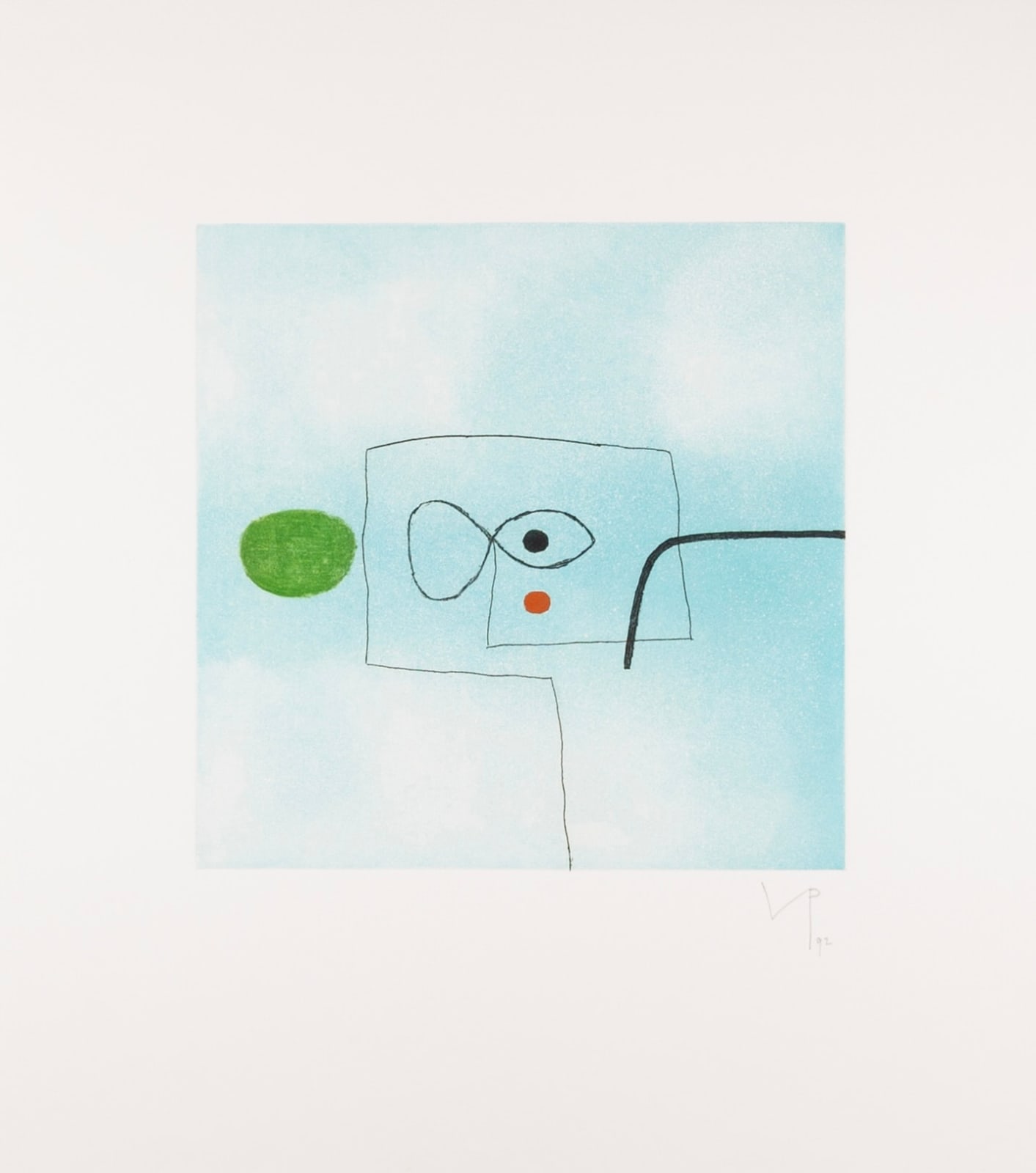 Victor Pasmore, Images on the Wall F, Edition A (Lynton G72f), 1992