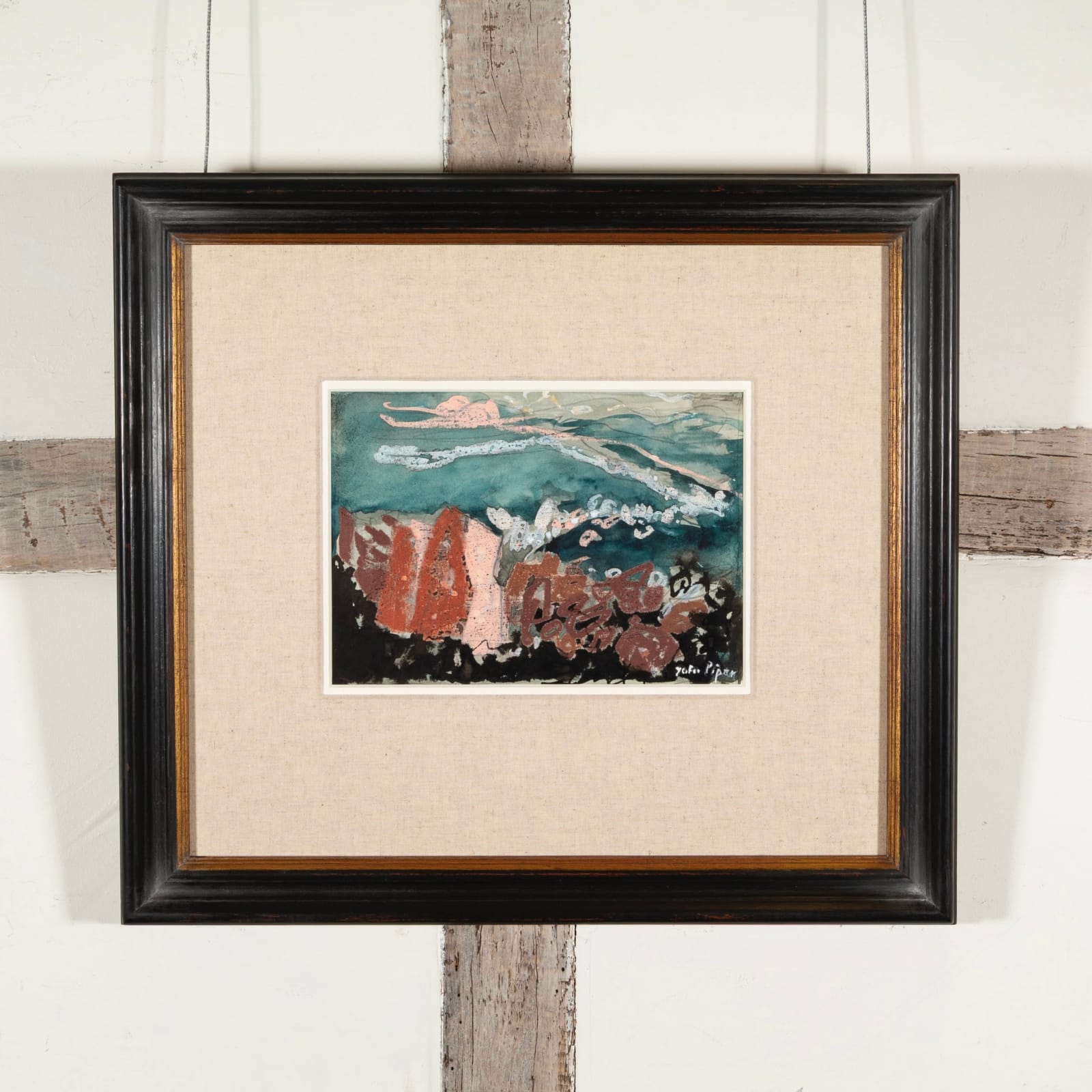 John Piper, Rocks and Walls, Pembrokeshire, 1960s circa