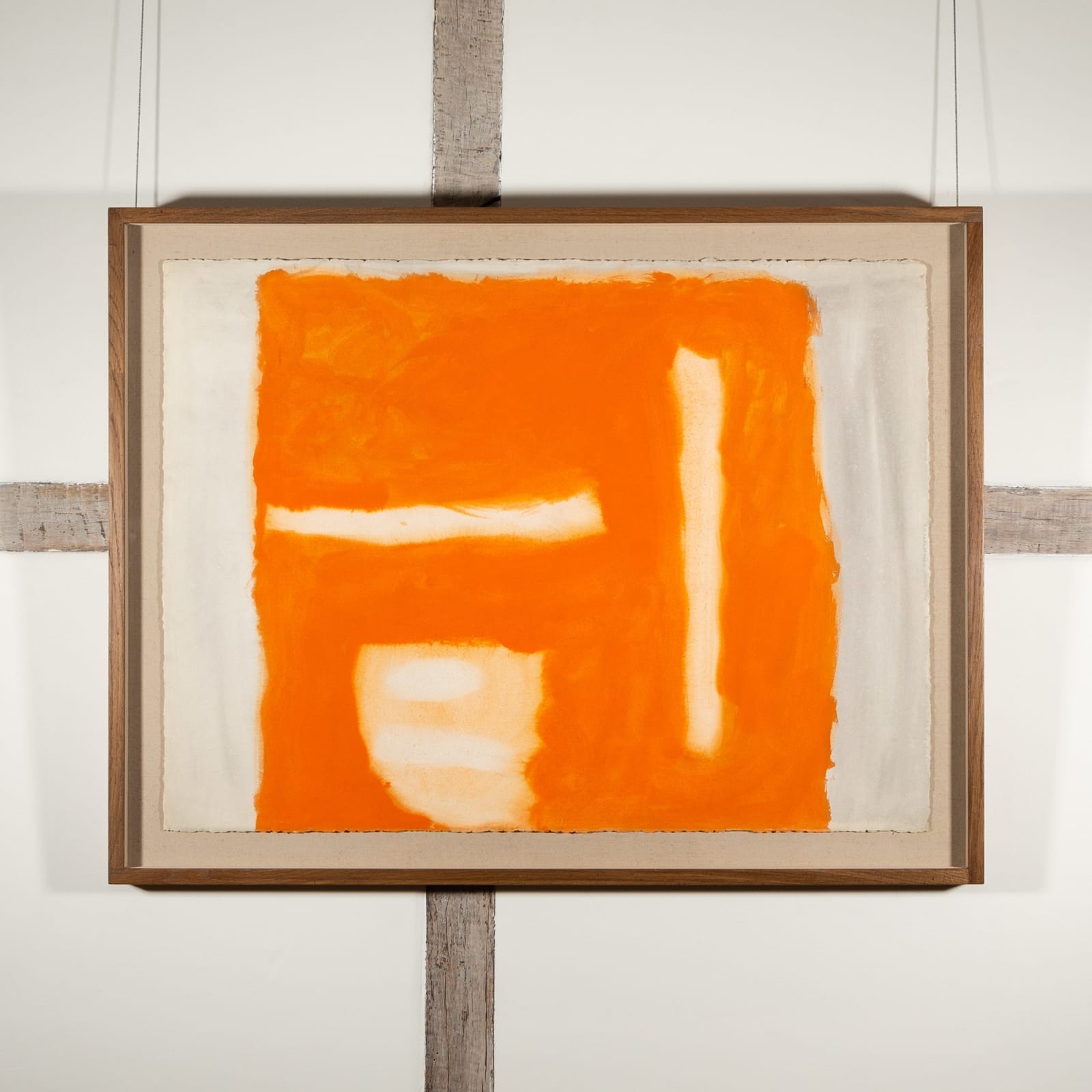 William Scott, Orange and Grey, 1962, circa