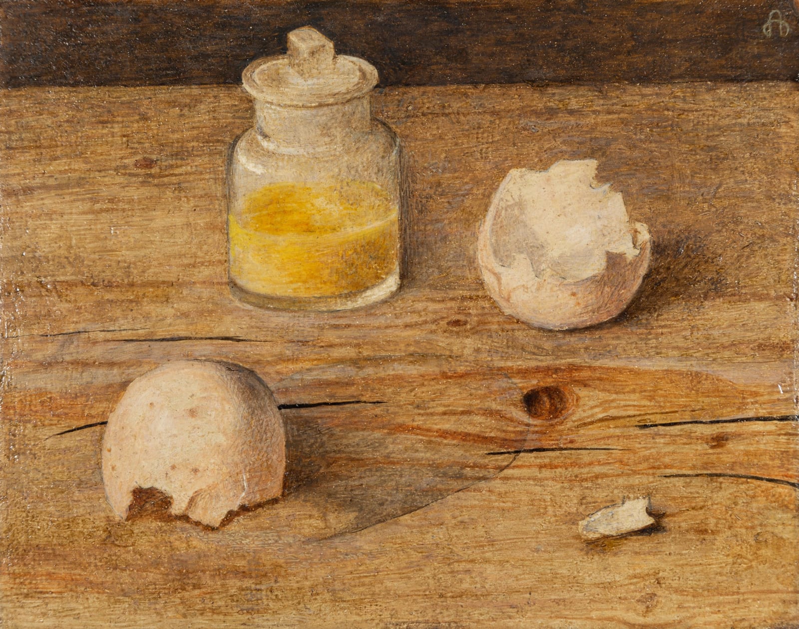 Maxwell Ashby Armfield, Still Life with Broken Egg