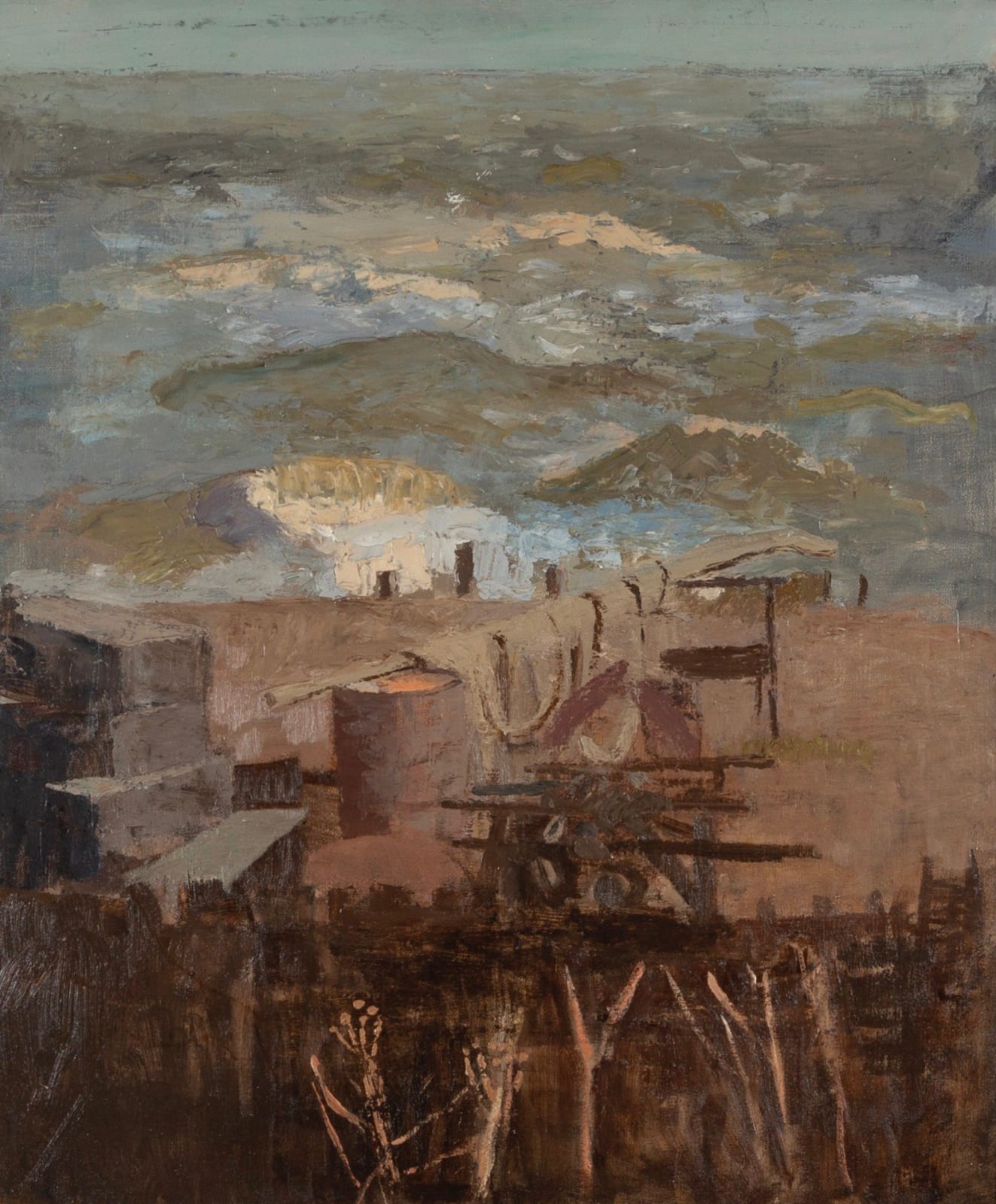 Mary Potter, A Rough Sea, Aldeburgh, 1958, circa