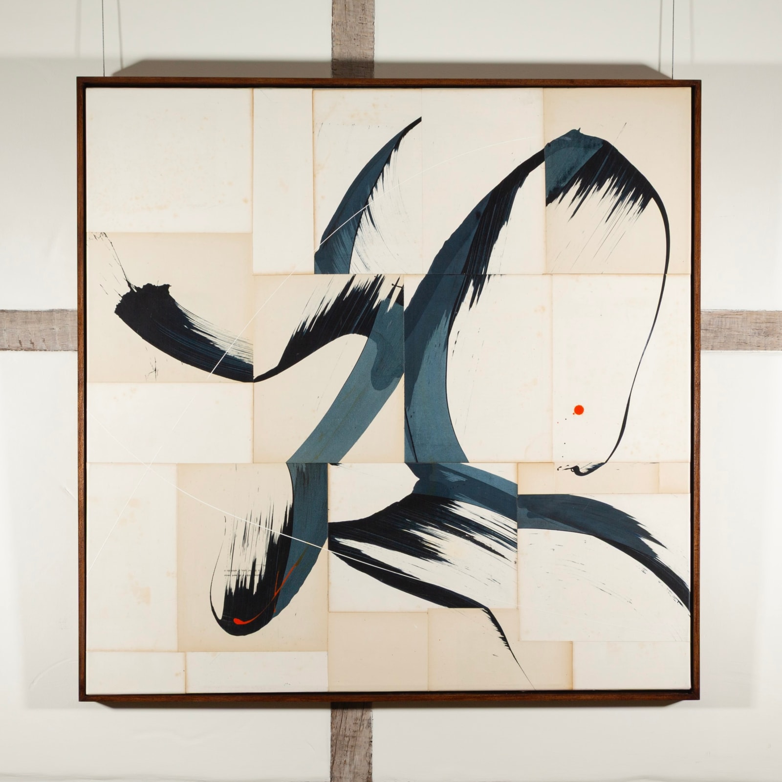 Jane Skingley, Hokusai Indigo VIII, 2025