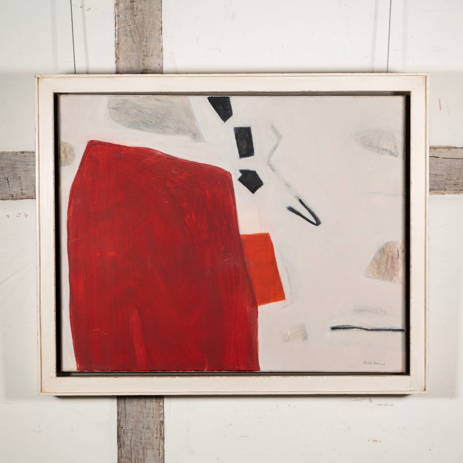 Philip Jones, Two Reds, Gambia, 2006 Jenna Burlingham Gallery