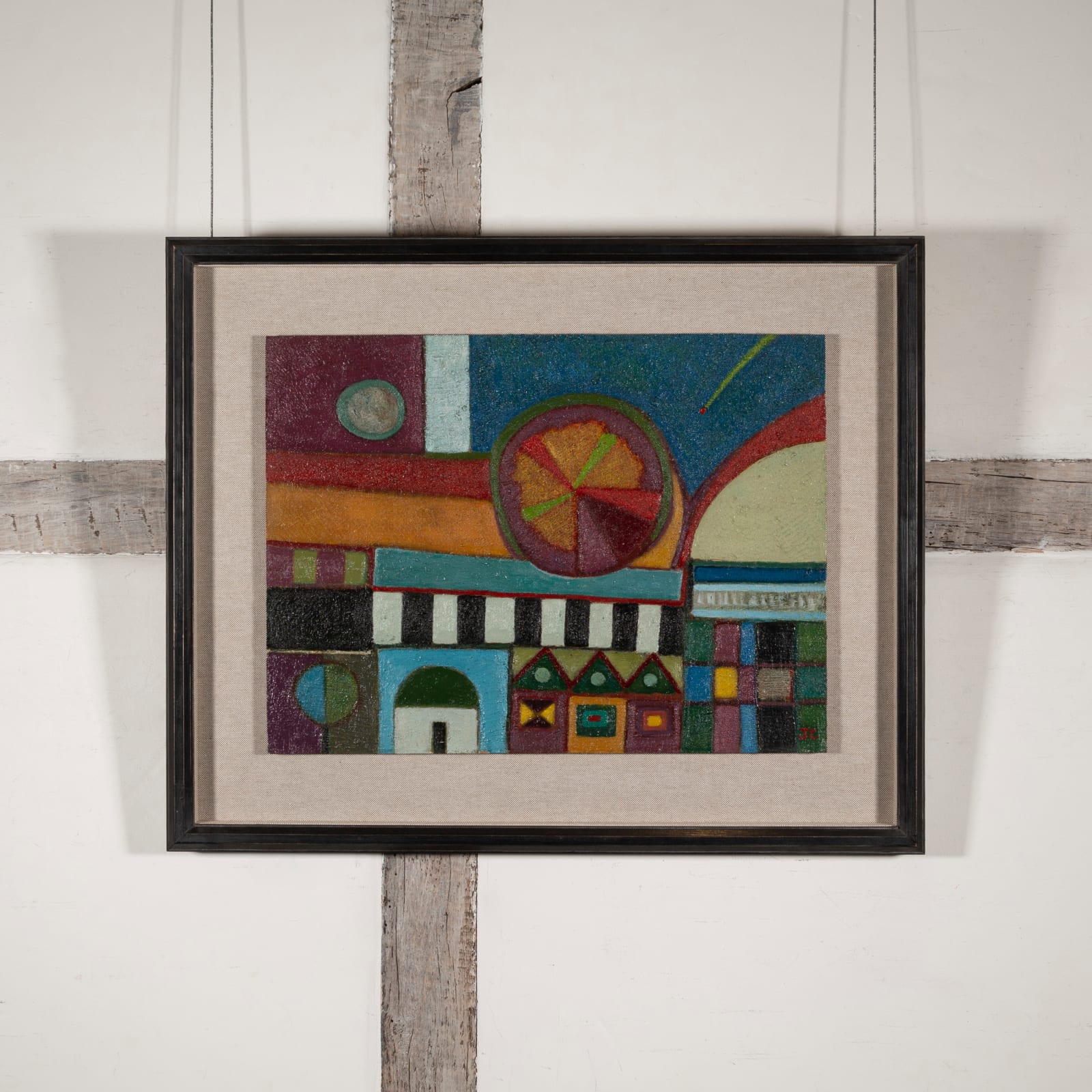 John Christopherson, Byzantium at Night with Shooting Star, 1989-1993