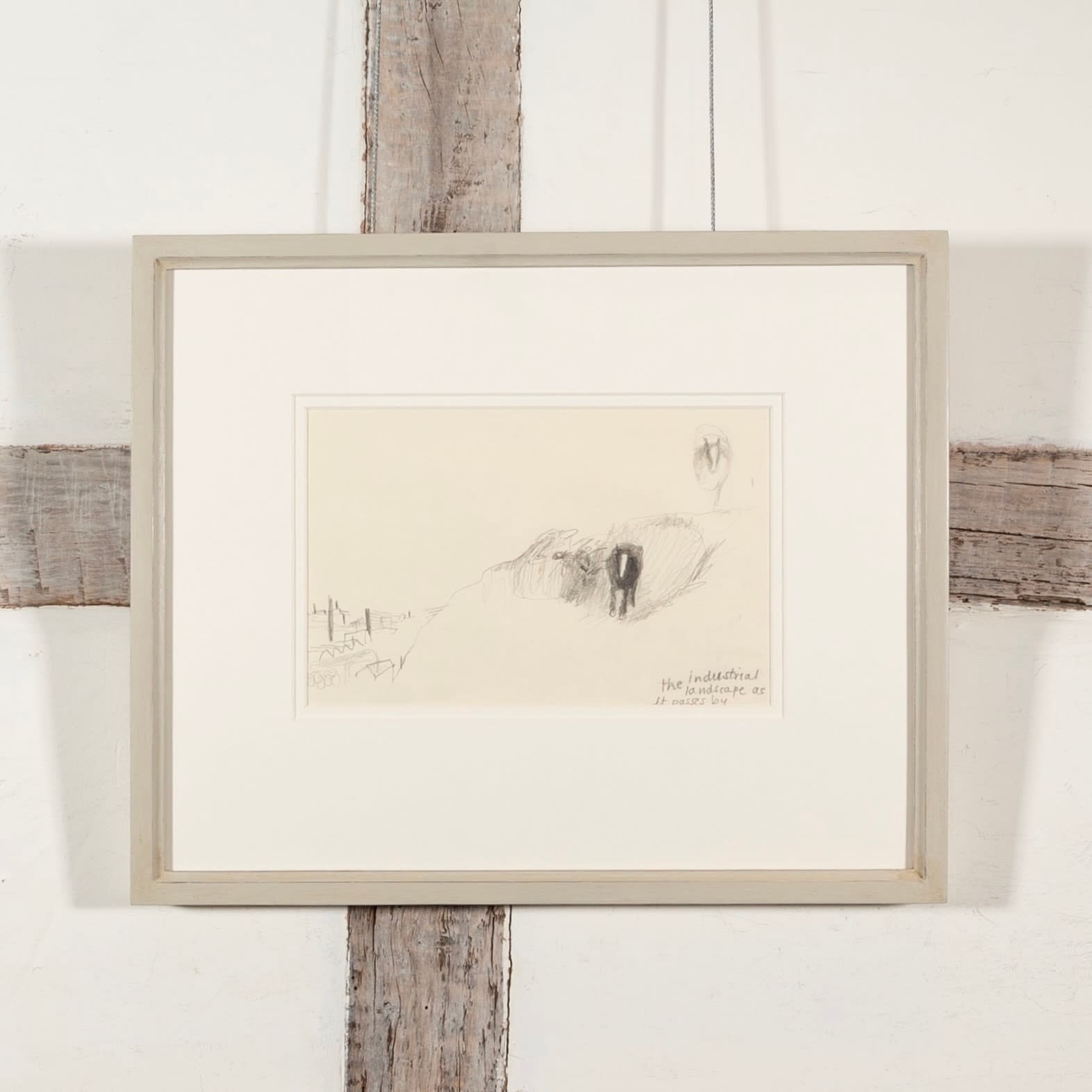 Mary Newcomb, The Industrial Landscape as it Passes By (From the Train)