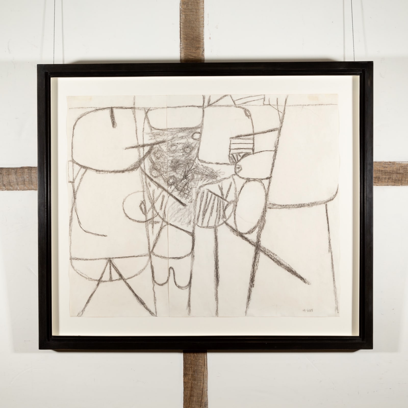 William Scott, Abstract Composition, 1959-1960, circa