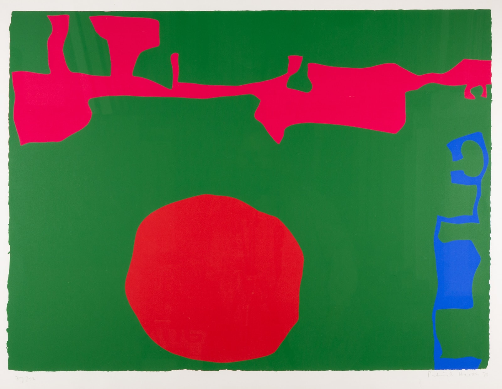 Patrick Heron, January 1973: 11, 1973