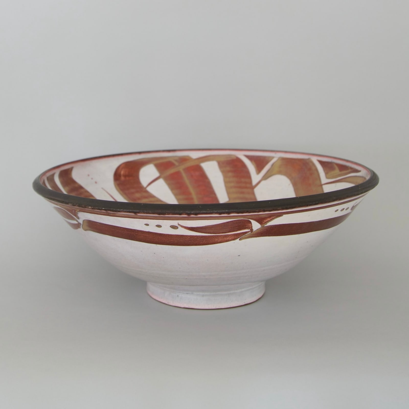 Alan Caiger-Smith, A large Aldermaston Pottery open bowl