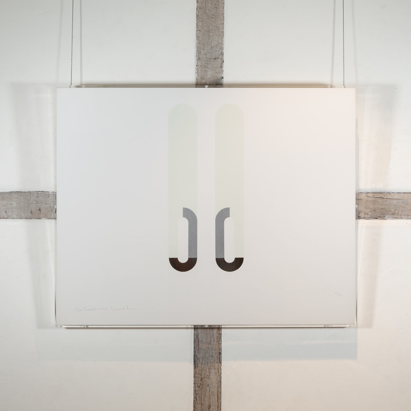 Gerald Laing, Two Tunnels, 1968