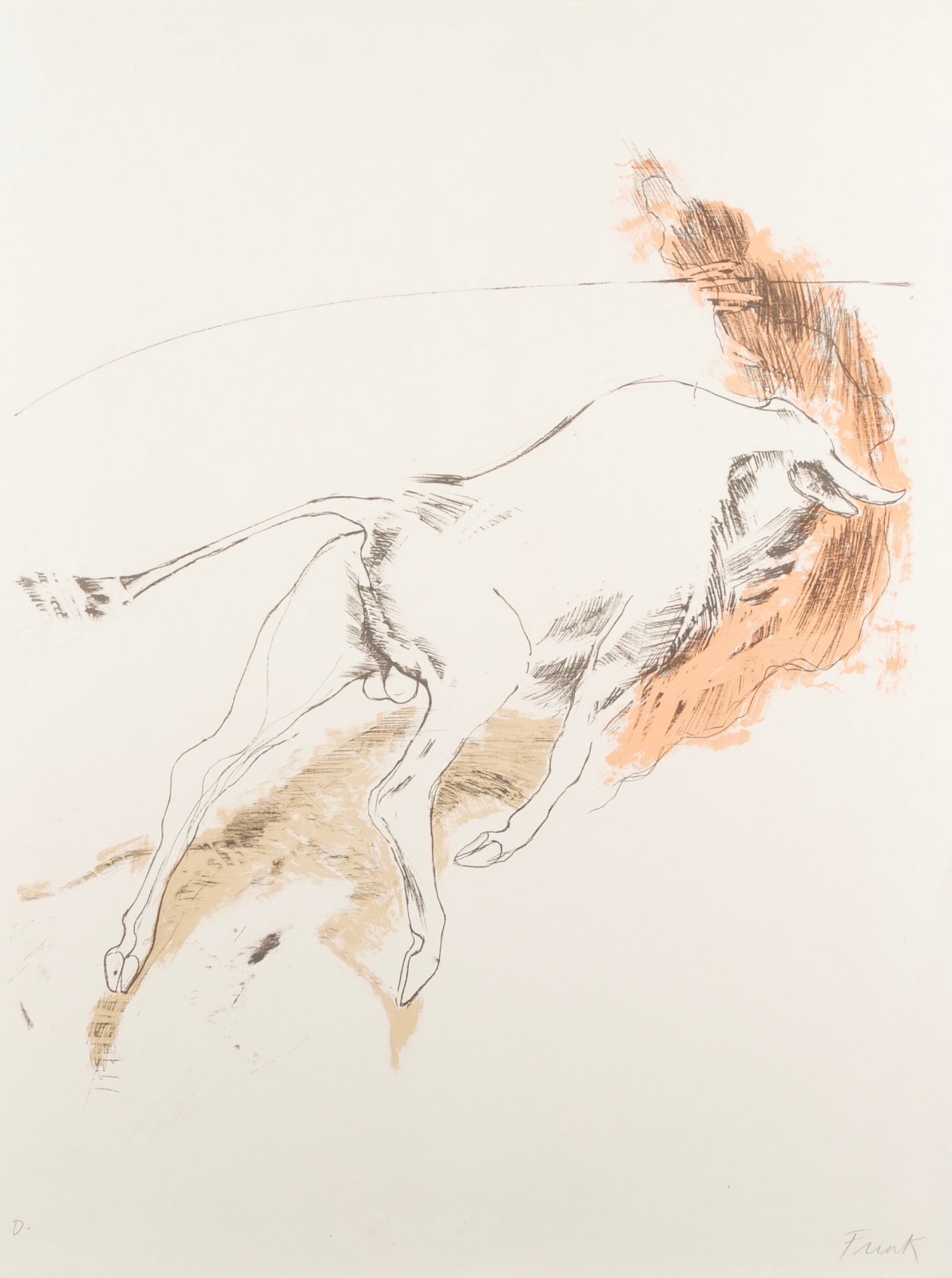 Elisabeth Frink, Bull, from Images, 1967