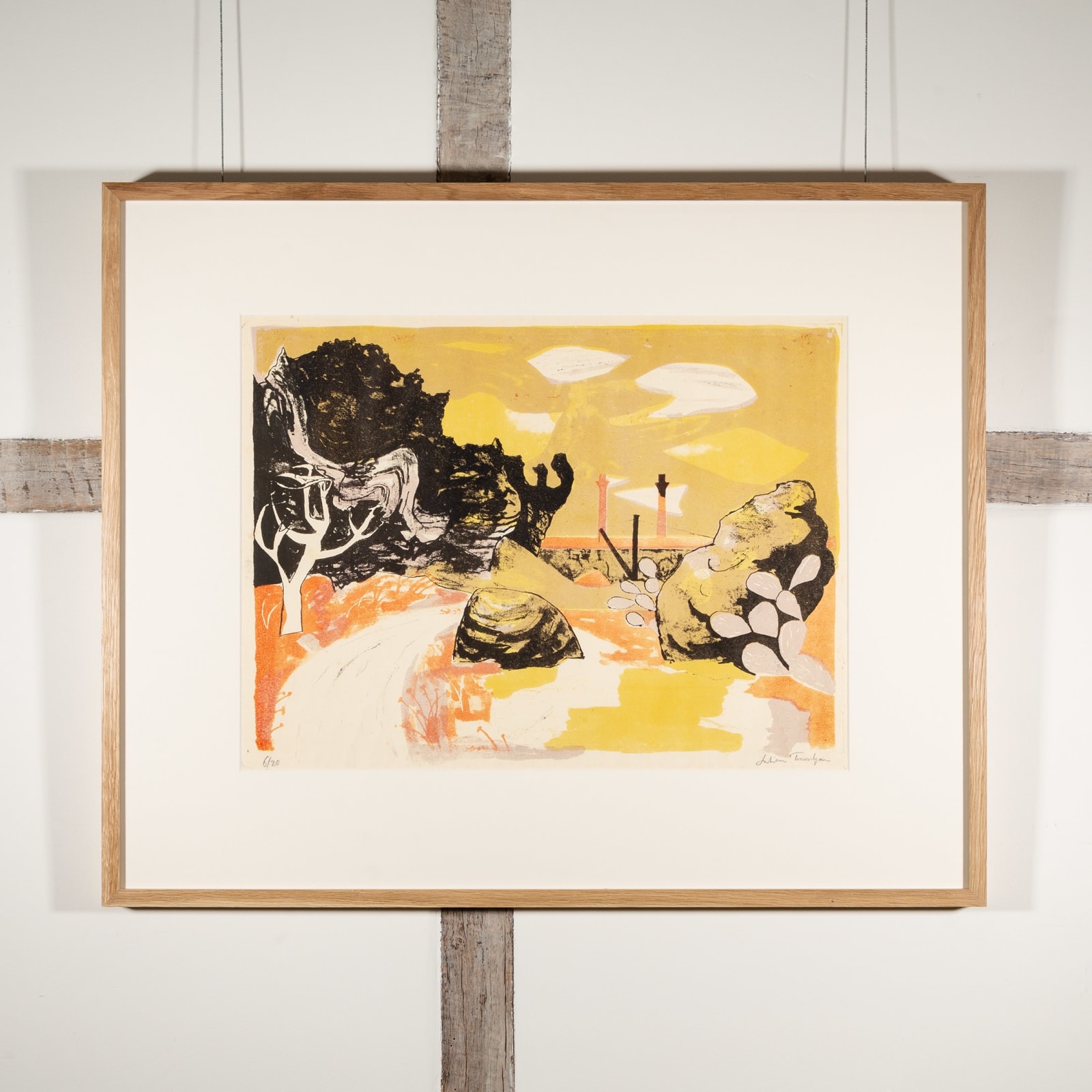 Julian Trevelyan, Road to Etna, 1950