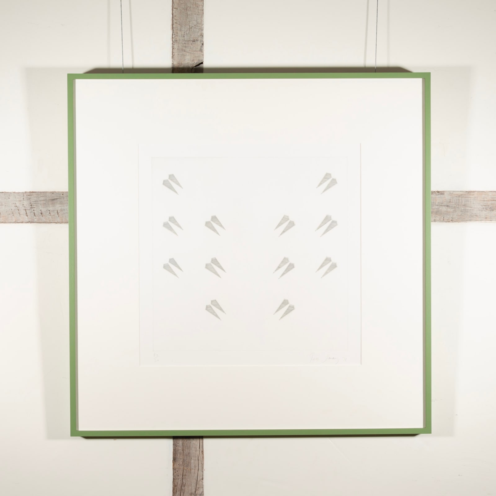 Tess Jaray, Truth, from Encounter Suite, 1971