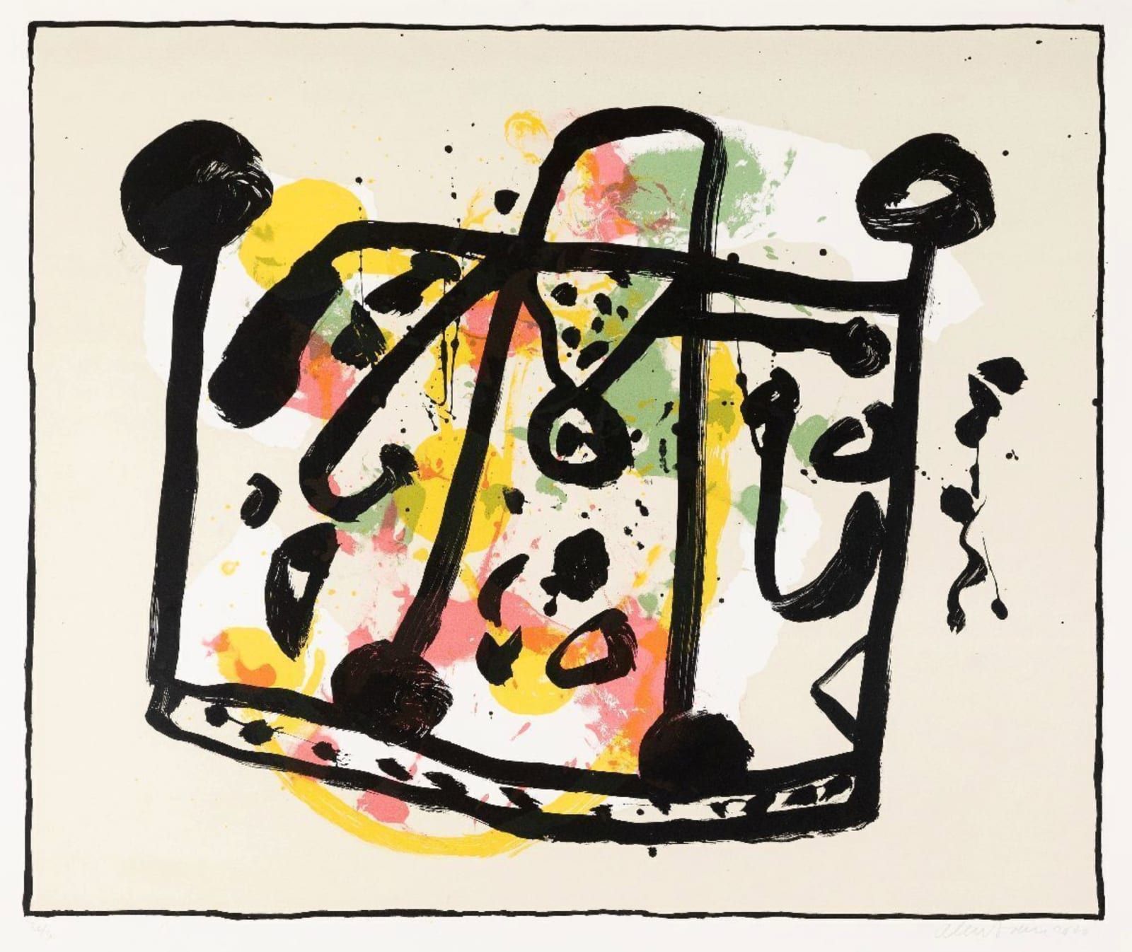 Alan Davie, Free Wheeler (Variation IV), 2000