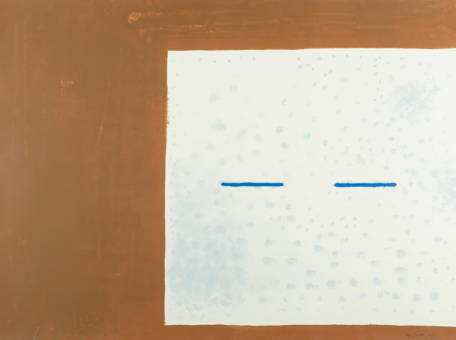 William Scott, Areas Contrasted, from A Poem for Alexander, 1972