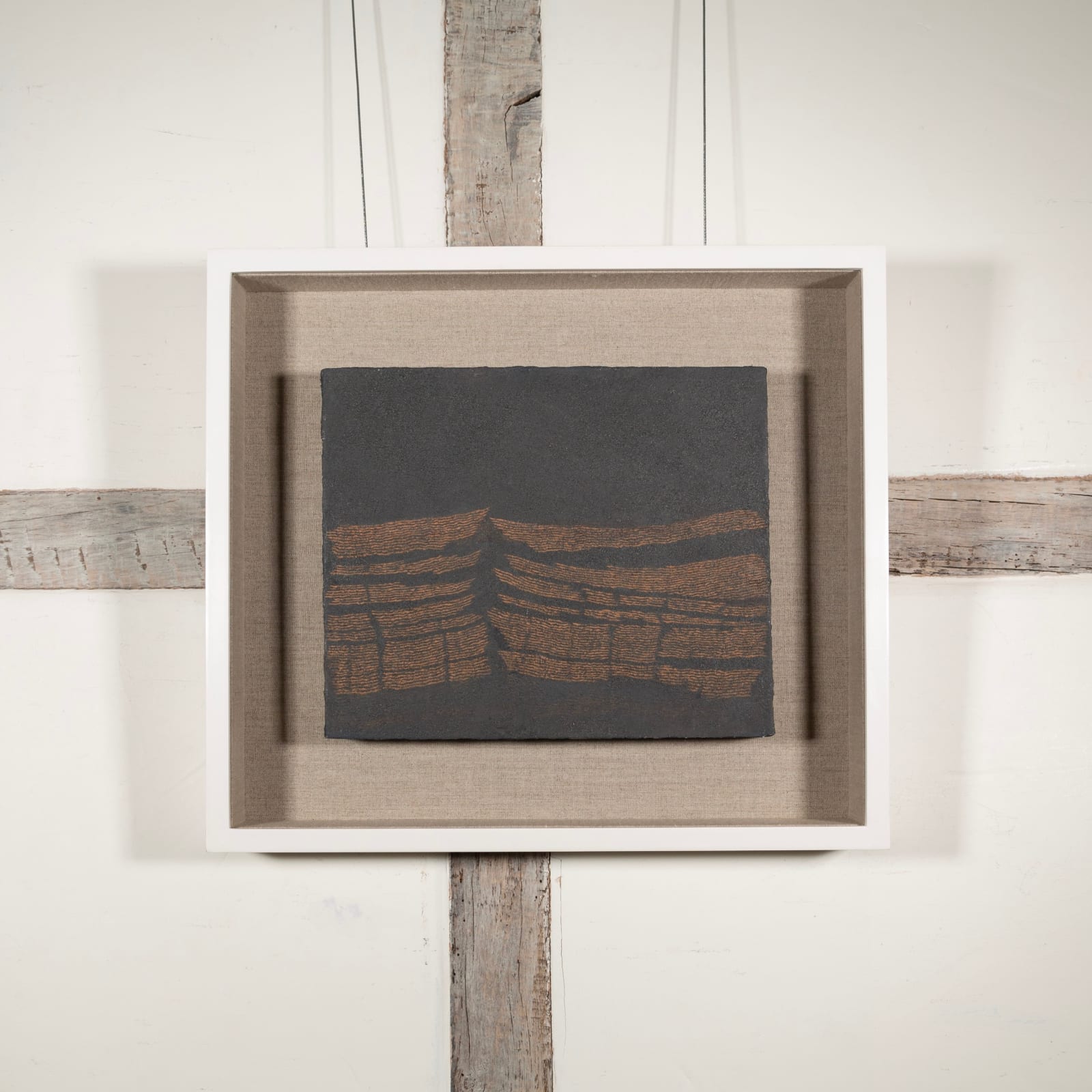 Pamela Burns, Slate Shore II, 2015