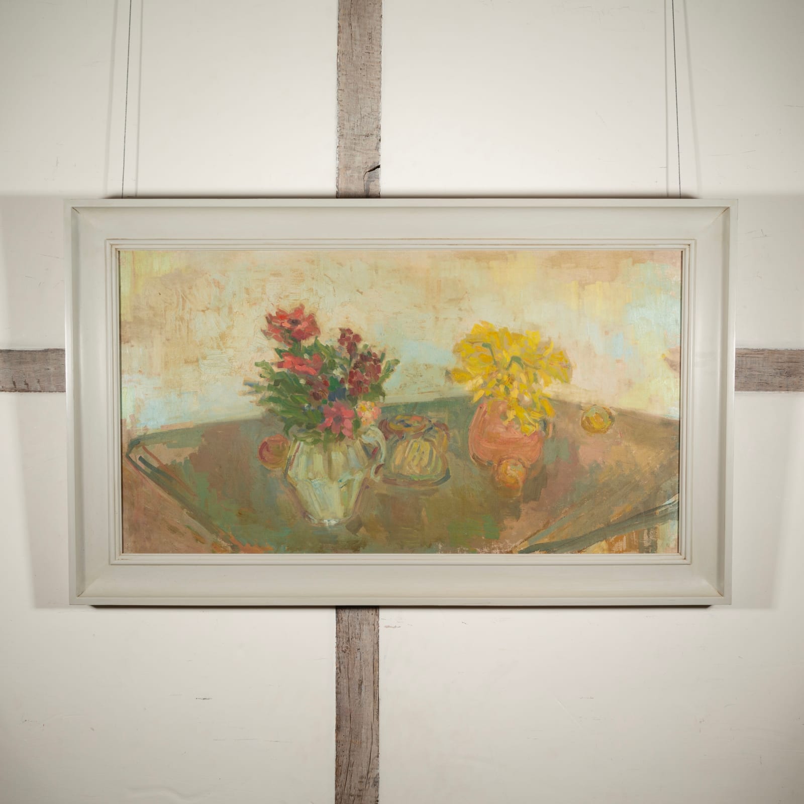 Stella Steyn, Still life with Flowers in Vases