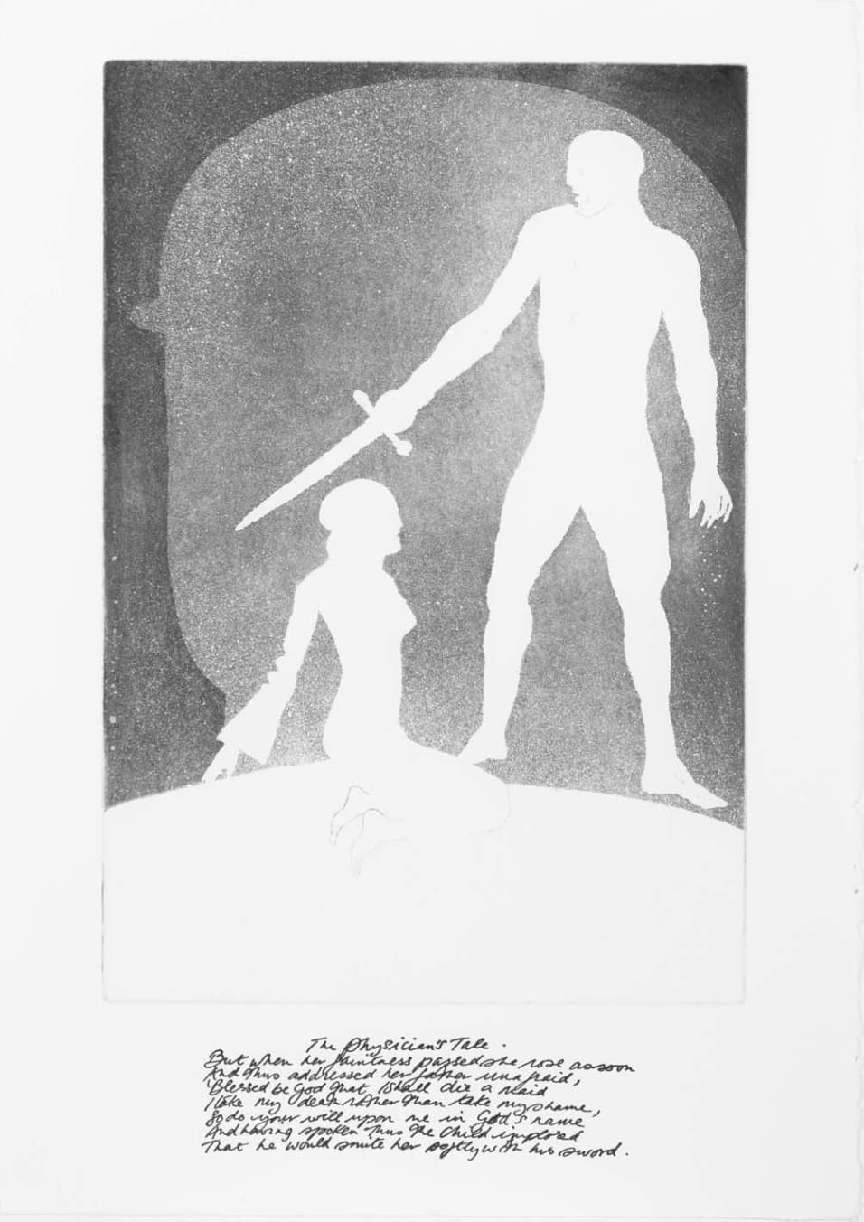 Elisabeth Frink, The Canterbury Tales II, The Physician's Tale, 1971-2