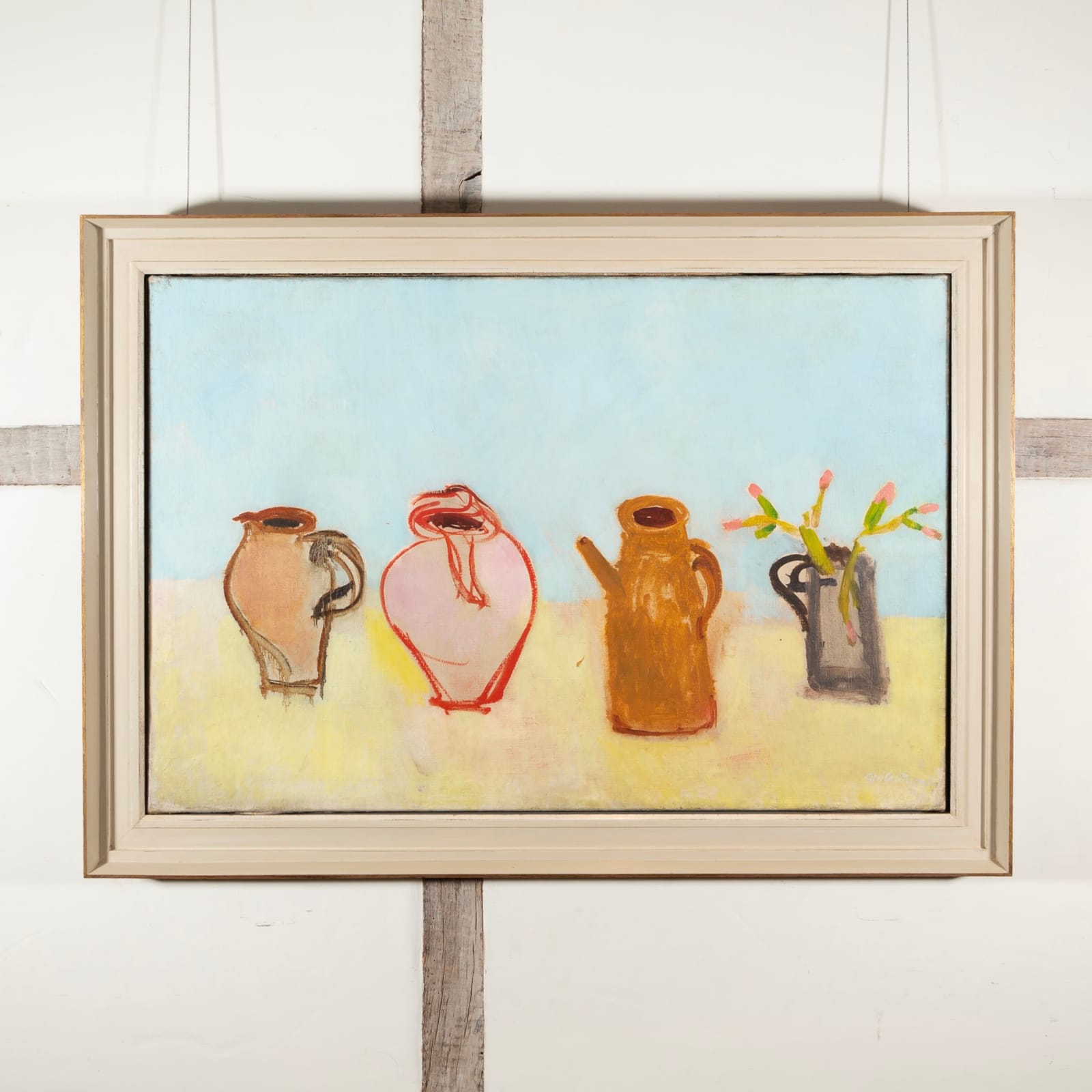 Stella Steyn, Still Life with Jugs, 1951