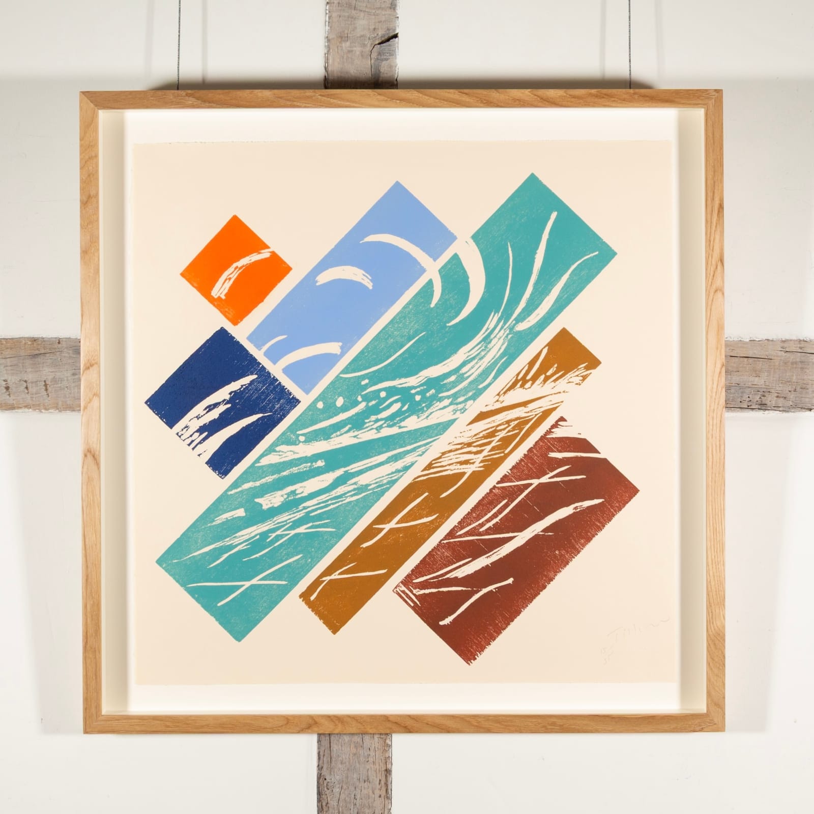 William Tillyer, The Shore Line 2, from Albion Images, 2025