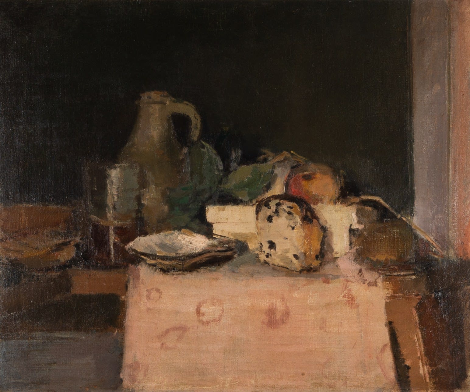 Rodrigo Moynihan, Still Life with Loaf