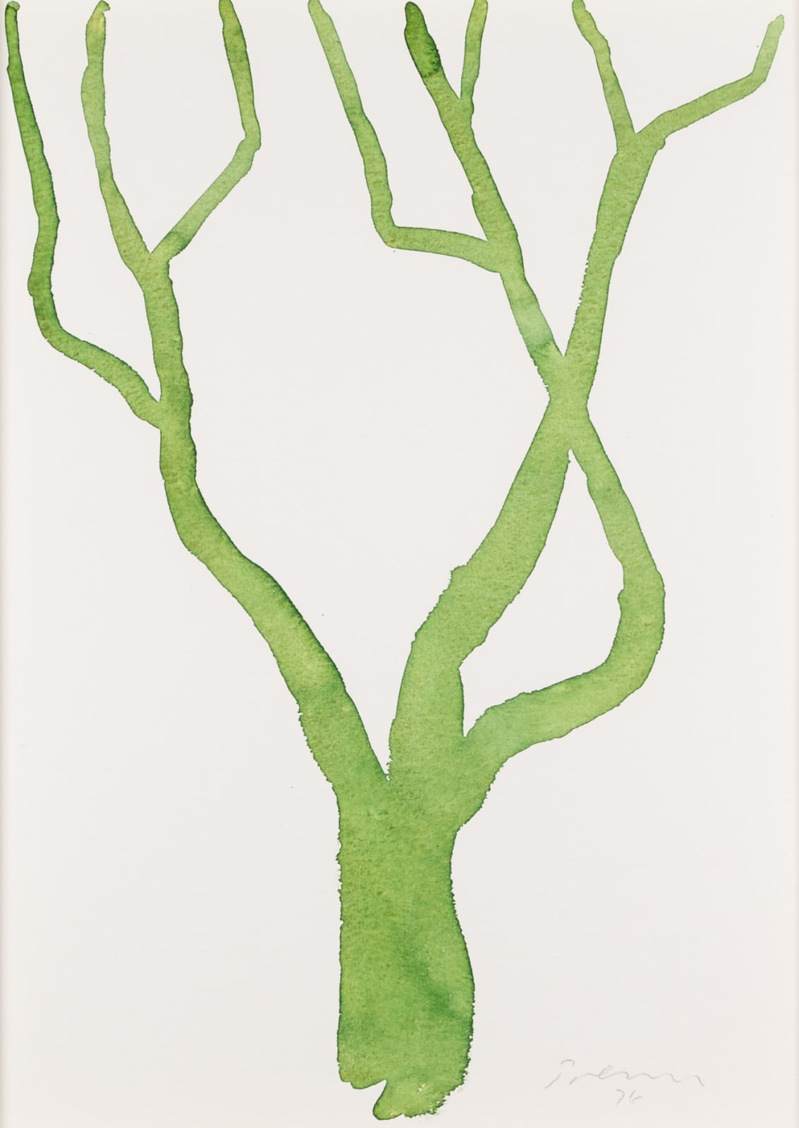 William Turnbull, Tree Study VI, 1976